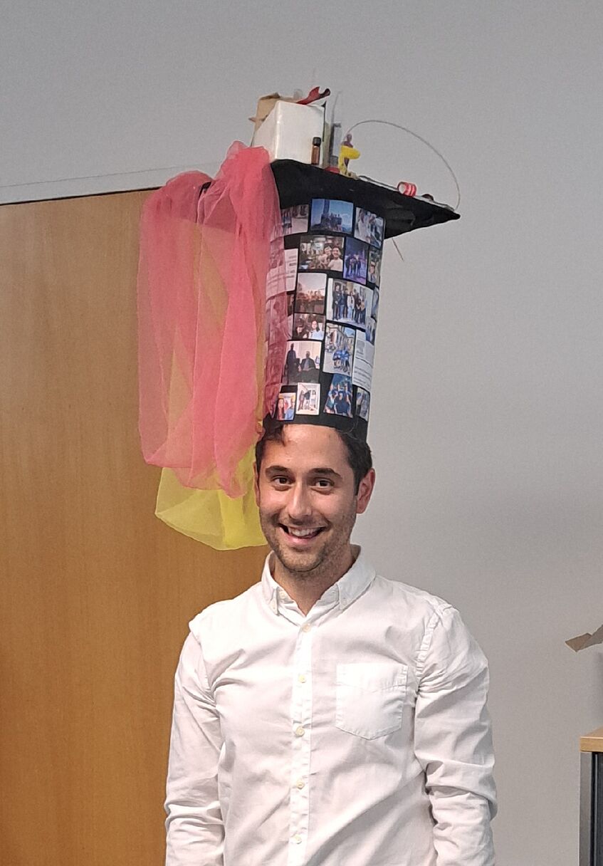 Auñon Lopez Arturo mit PhD Hut