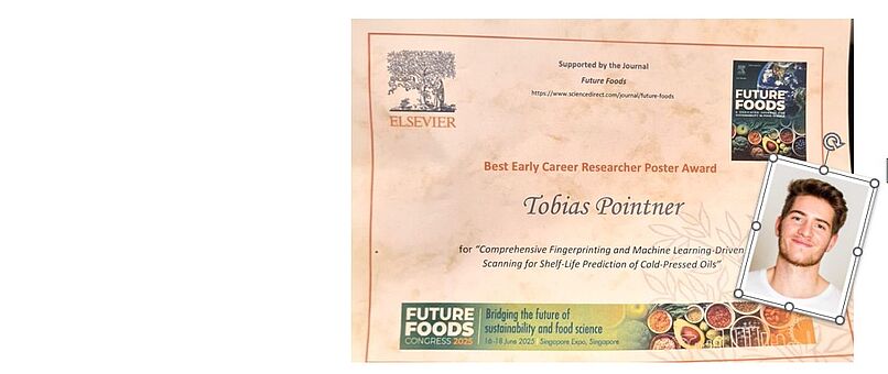 Certificate Pointner Best Poster Award 2025