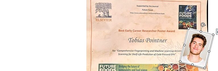 Certificate Pointner Best Poster Award 2025